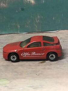 Matchbox Alfa Romeo SZ Red Body with Logo Italian Sports Car 73mm