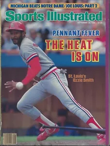 September 1985 Sports Illustrated - Ozzie Smith St. Louis Cardinals Joe Louis - Bild 1 von 5