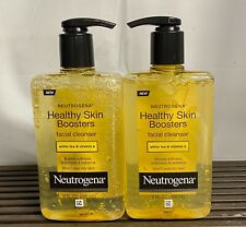 2-Neutrogena Healthy Skin Boosters Facial Cleanser White Tea & Vitamin E 9 Oz