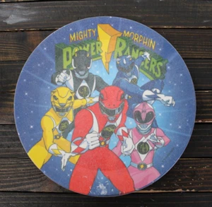 Vintage Mighty Morphin Power Rangers 1994 Saban Childrens Plastic Plate USA  - Picture 1 of 3
