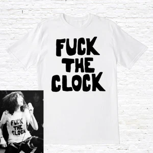 F**K The Clock T-Shirt. (Worn by Patti Smith) - Picture 1 of 2