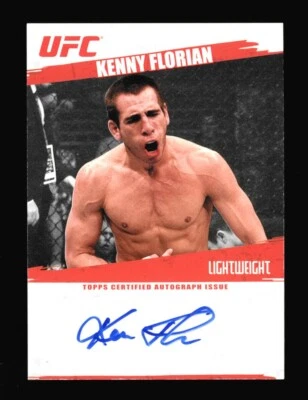 Kenny Florian 2009 Topps UFC Auto #FA-KF - Image 1 of 2