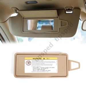 Beige Left Sun Visor Mirror Frame Cover For Mercedes-Benz S-Class W220 1998-2005 - Picture 1 of 6