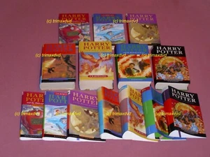 Harry Potter 1-7 _ englische First Edition Hardcover Ausgabe _Sehr guter Zustand - Bild 1 von 3