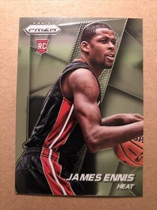 2014-15 Panini Prizm #274 James Ennis RC Rookie Basketball Card