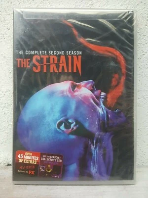The Strain Season 2 DVD Brand NEW Region 1 DRAMA FANTASY HORROR - Image 1 of 3