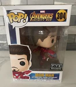 Funko Pop Iron Man 304 Avengers Inifinity War FYE Exclusivo Marvel Funko Pop - Imagen 1 de 4