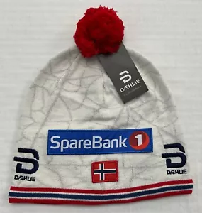 Bjorn Daehlie Hat Revolution Ski Beanie SP1B Sparebank 1 Knit Cap Norwegian Flag - Picture 1 of 13