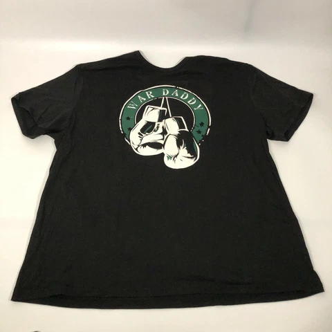 New Era New York Jets Mens T Shirt 3XL Extra Large Black War Daddy Football Logo Cover