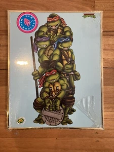 Rare 1990’s The Teenage Mutant Ninja Turtles Framed Artwork Print - Sealed - Bild 1 von 16
