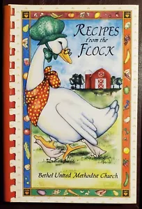 Vintage 1996 BETHEL UNITED METHODIST CHURCH Cookbook MORIARTY, NM Congregation - Imagen 1 de 9