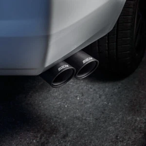 2014-2018 Silverado Sierra Borla Exhaust Tip 19367179 Carbon Fiber Qty 2 OEM GM - Picture 1 of 4