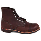 Red Wing Mens Boots Iron Ranger Casual Lace-Up Goodyear-Welt Toe-Cap Leather