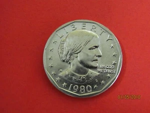 1980-D BU Mint State ( Susan B Anthony) US One Dollar US Coin - Picture 1 of 1
