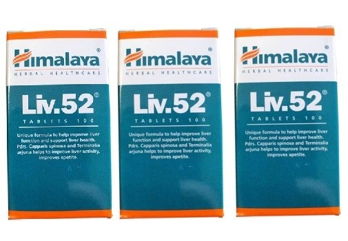 3x Himalaya - Liv Support 52, 100 compresse