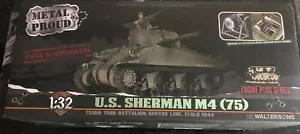 Forces of Valor 1:32 US M4(75) Sherman 753rd Tank Battalion 1944 WW2 #FOV912101A - Picture 1 of 2