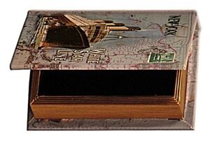 Small Hollow Book Secret Storage Box , Fake Book Safe of Cunard White Star Line