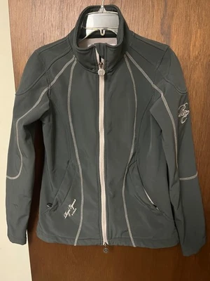 Royal Equis by HORZE Woman's S Riding Jacket 100% Poly Shell Grayish Blue L@@K! - Image 1 of 4