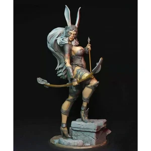 1/18 3D Print Model Kit Nudes Beautiful Girl Archer Huntress Rabbit Unpainted - Picture 1 of 3