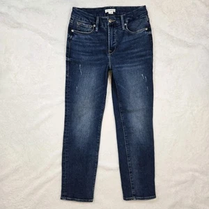 Good American Good Legs Straight Jeans Damen Gr. 2/26 • GS014T Indigo271 - Bild 1 von 5