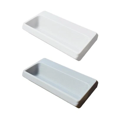 Tilted Desktop Stand Rack for 2 Digital Humidity Temperature Meter Display - Image 1 of 4