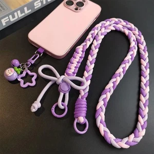Long Woven Phone Strap Crossbody Lanyard for Mobile Phones  for Women & Men - Photo 1 sur 22