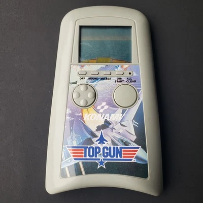 Videojuego portátil Konami Top Gun 1989 de colección limpio probado funciona  Foto 1 de 4