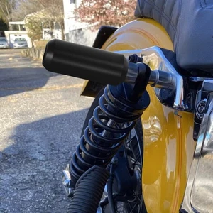 Shock Slider Frame Crash Bar Protector For Harley Dyna Street Bob FXDBI 2006-11 - Picture 1 of 11