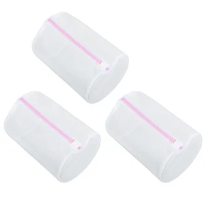Bolsa de lavandería 3 piezas bolsas pequeñas de malla con cordón lavable grande - Imagen 1 de 12