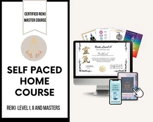 Reiki Master Certification Course L1, L2 + Master  - Photo 1 sur 8