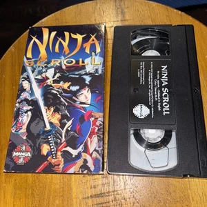 Ninja Scroll (VHS, 1995, Original Japanese Dubbed English) Manga Video - Picture 1 of 5
