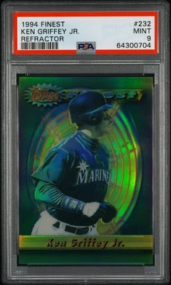 1994 Finest #232 Ken Griffey Jr. Refractor PSA 9 MINT New Label - Image 1 of 2