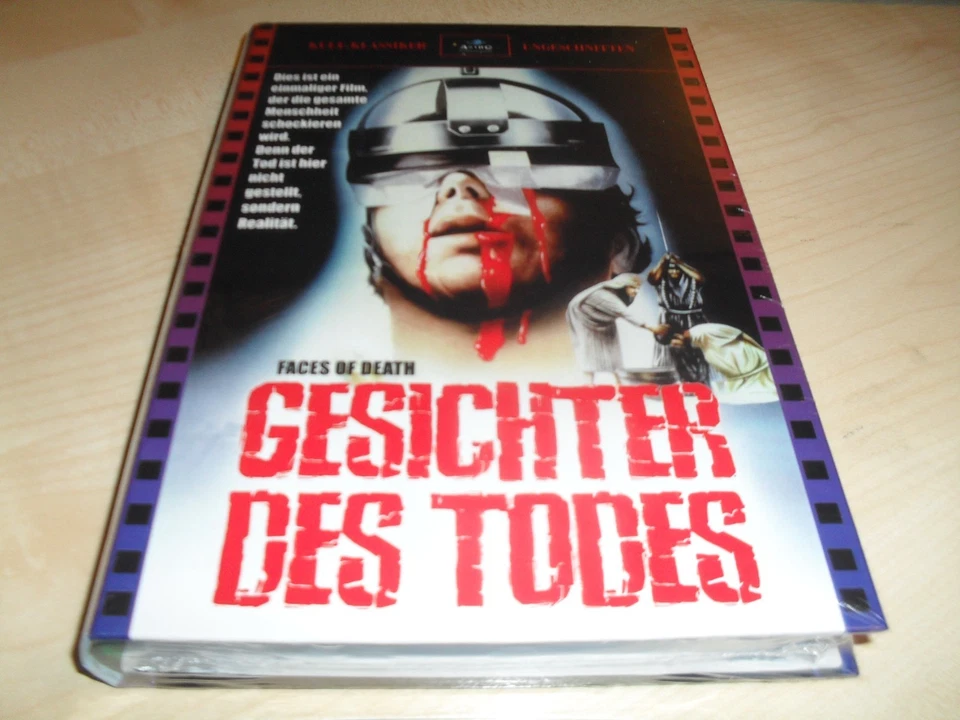 Gesichter des Todes - Das Original - Große Hartbox / Limitiert 21/40 Blu Ray - Bild 1 von 3