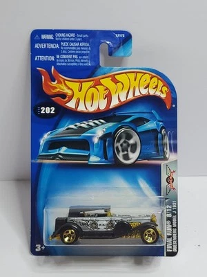 Hot Wheels 2003 Final Run Series #202 Duesenberg Model J 1931 Steel Blue w/ 5SPs - Image 1 of 3