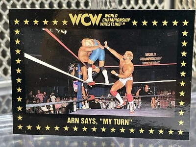 1991 WCW Marketing Four Horsemen Wrestling Card #59 Ric Flair WWE Arn Anderson - Image 1 of 4