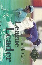 1994 Ultra League Leaders Florida Marlins Baseball Card #8 Chuck Carr