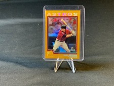 2004 Topps Chrome Gold Refractors Lance Berkman #25 Houston Astros