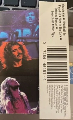 Ozzy Osbourne *Just Say Ozzy *cassette tape *1990 *Epic *ZT45451 *NM/NM *METAL - Image 1 of 4