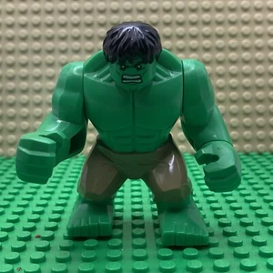 LEGO Marvel The Avengers Minifigure HULK Tan Pants Big Fig sh013 6868 Genuine - Picture 1 of 4