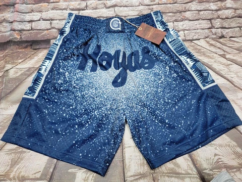 Mitchell & Ness Georgetown Hoyas Basketball Shorts - Size M - MSRP $85 - Iverson Cover