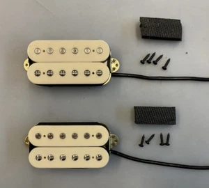 EVH® WOLFGANG SPECIAL PARCHMENT/CREAM BRIDGE & NECK PICKUP PAIR =VAN HALEN= EVH - Picture 1 of 3