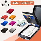 RFID Card Wallet Mini Package Aluminum Metal Protective Gear Storage Bag Smar F1