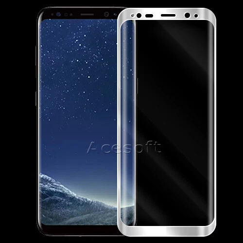 Protetor de tela de vidro temperado capa completa para Samsung Galaxy S8 Plus SM-G955U - Imagem 1 de 1