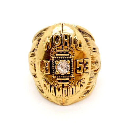 Detroit Lions 1953 World Champions REPLICA Ring NFL Size 8-13 Football Cover