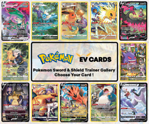 Pokemon Sword & Shield Trainer Gallery: Choose Your Card - All Available! NM