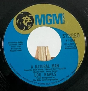 LOU RAWLS 45 RPM A NATURAL MAN / YOU CAN'T HOLD ON—VG+ - Bild 1 von 4