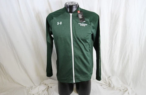 Colorado State Rams Under Armour Full Zip Warm Up Jacket Men's Cover
