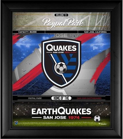 San Jose Earthquakes Framed 15" x 17" Welcome Home Collage Cover