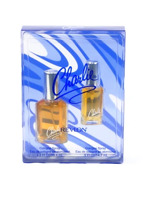 Revlon Charlie Original Colonia Spray 2 Piezas Set de Regalo 1.3 OZ y 0.5 OZ Foto 1 de 4