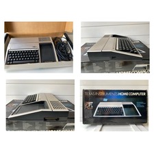 Vintage TEXAS INSTRUMENTS TI-99/4A Home Computer (1982) IOB TI 99 4 A TS